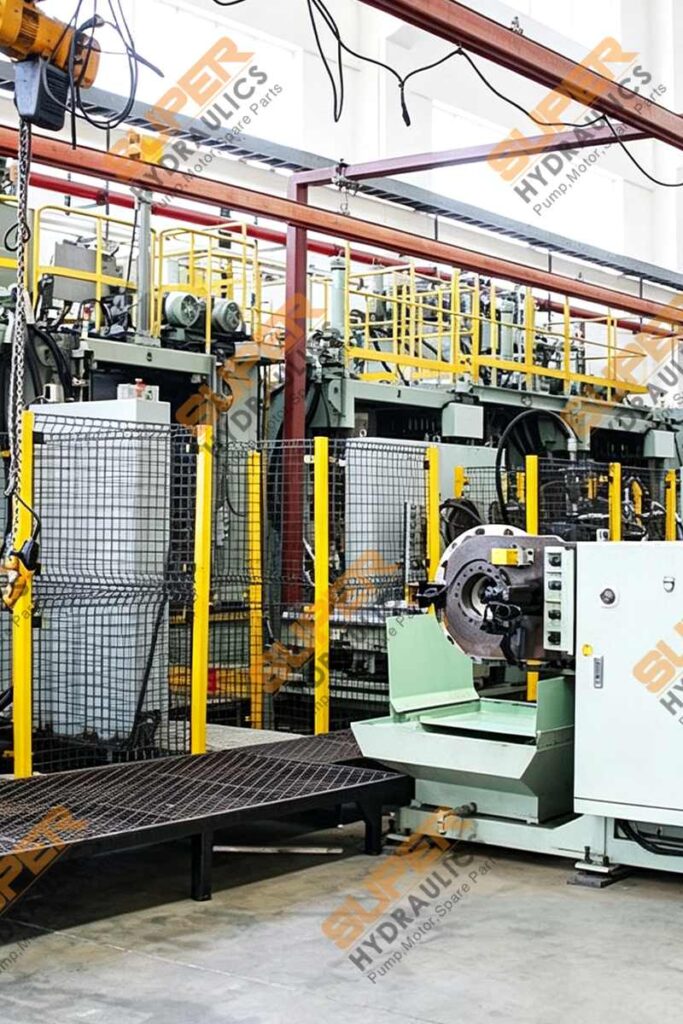 Pump motor test bench