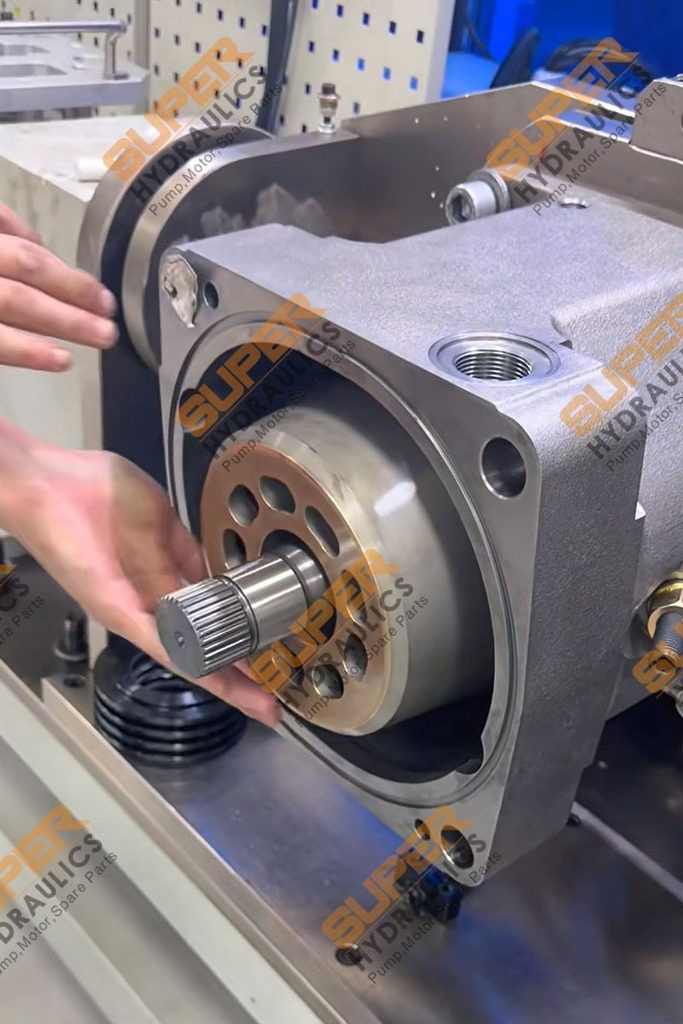 Rexroth A11VO pump assembly