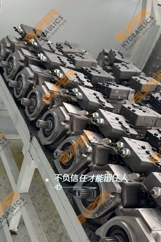Rexroth A11VO pump assembly